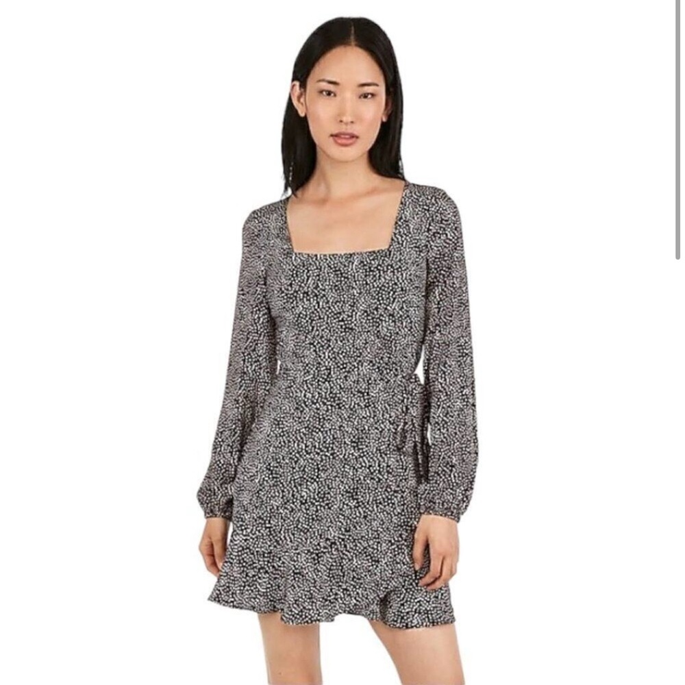 Express square neck dress